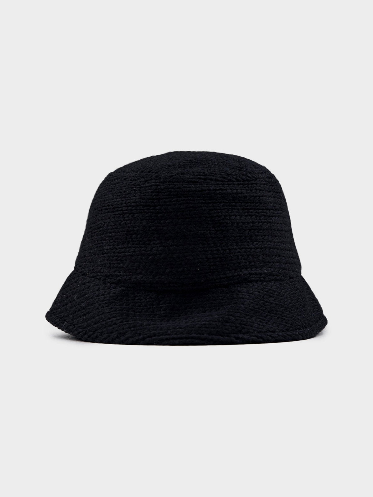 Ben Sherman Crochet Knit Hat in Black – image 3 of 4
