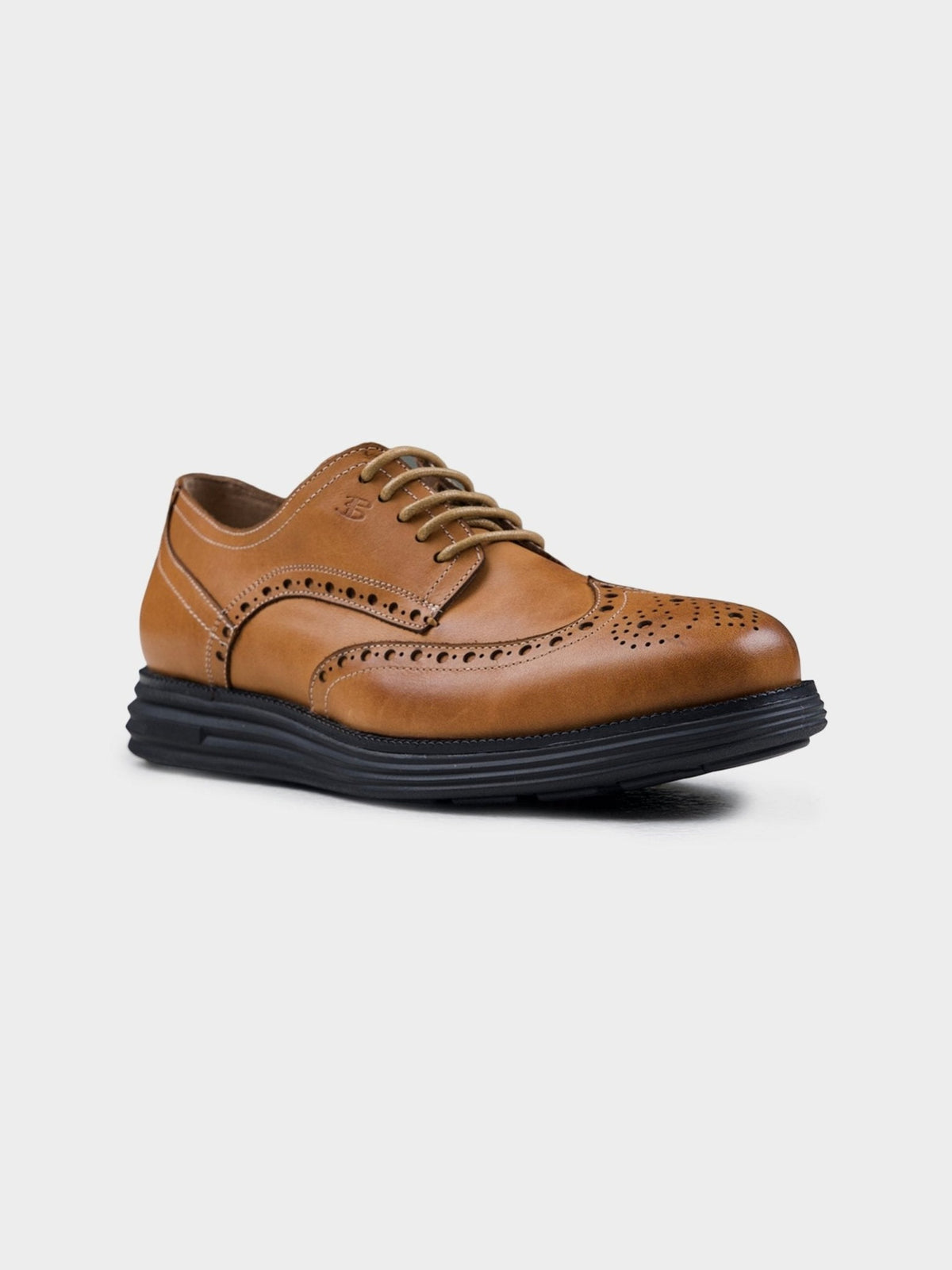 Ben Sherman Hampton Brogues in Walnut – image 2 of 4