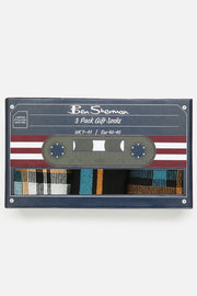 GIFT SOCKS 3PK -NAVY CHECK