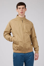 Signature Harrington Jacket - Sand