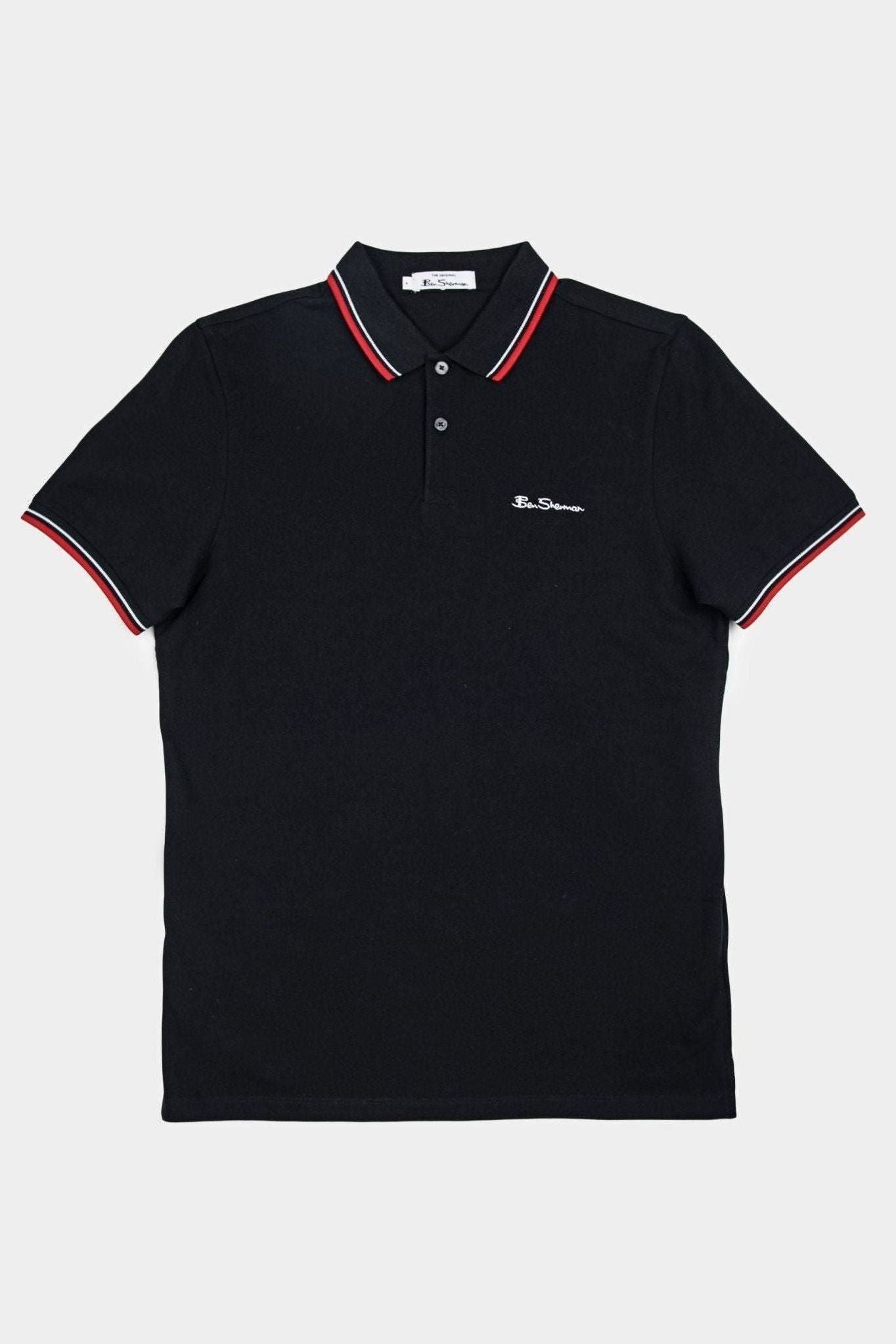 Organic Cotton Signature Polo - Black