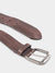 Formal Leather Belt - Dark Brown