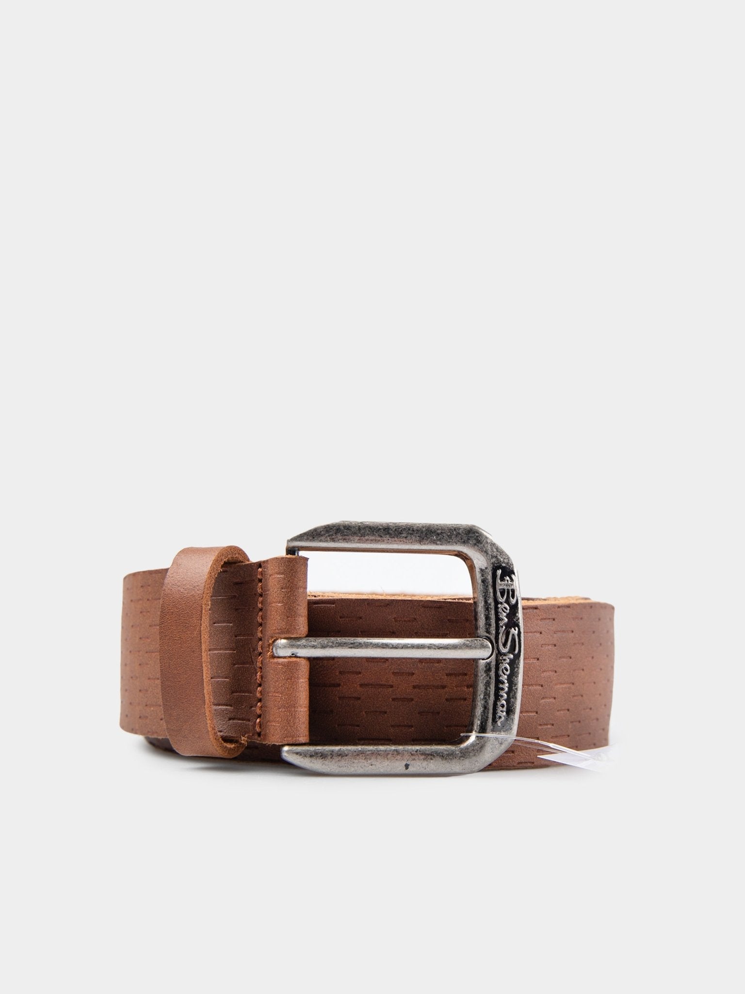 Formal Leather Belt - Tan