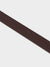 Target Buckle Belt (Leather) - Brown