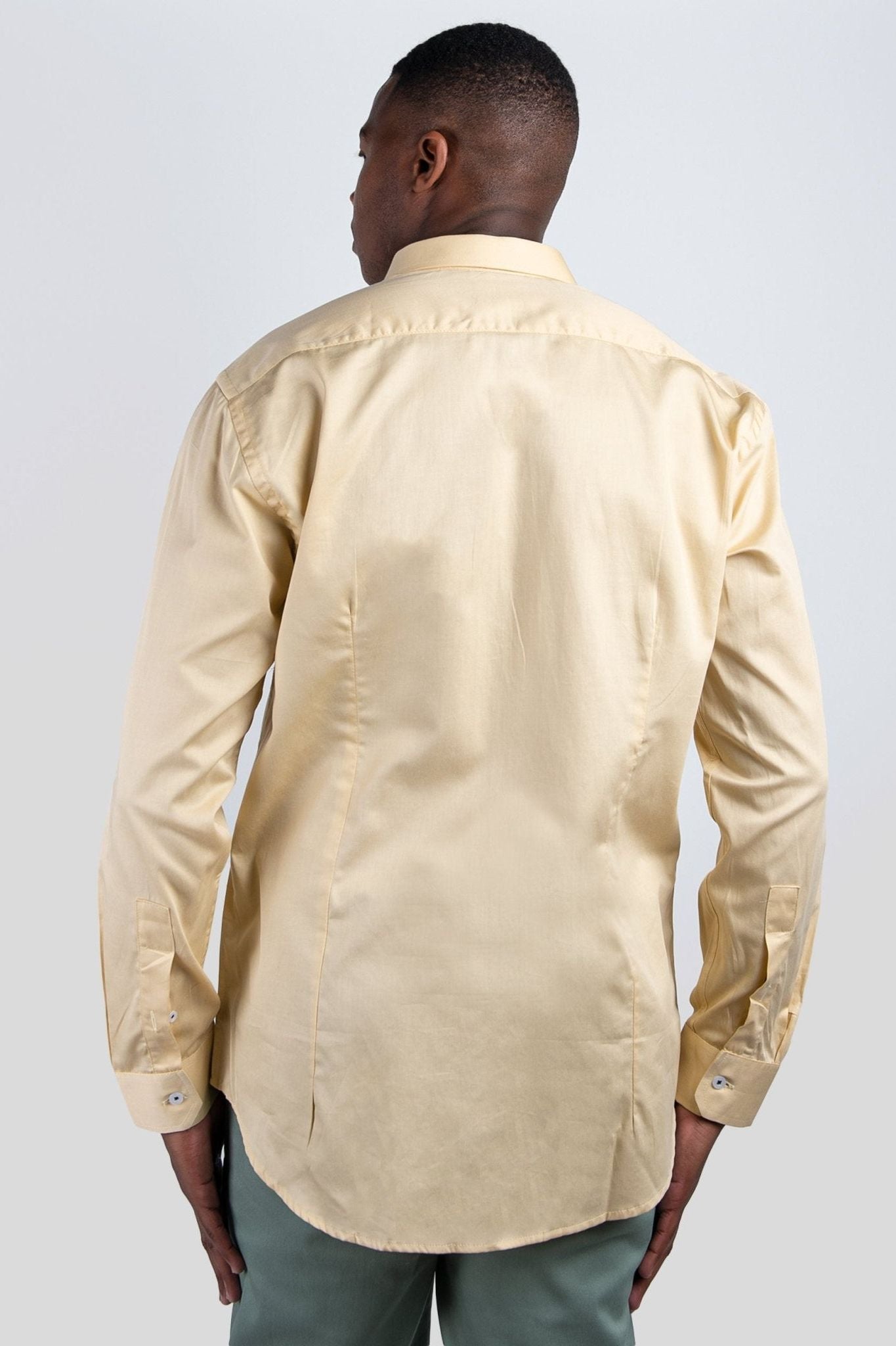 Ben Shirt (Slim Fit) - Cream