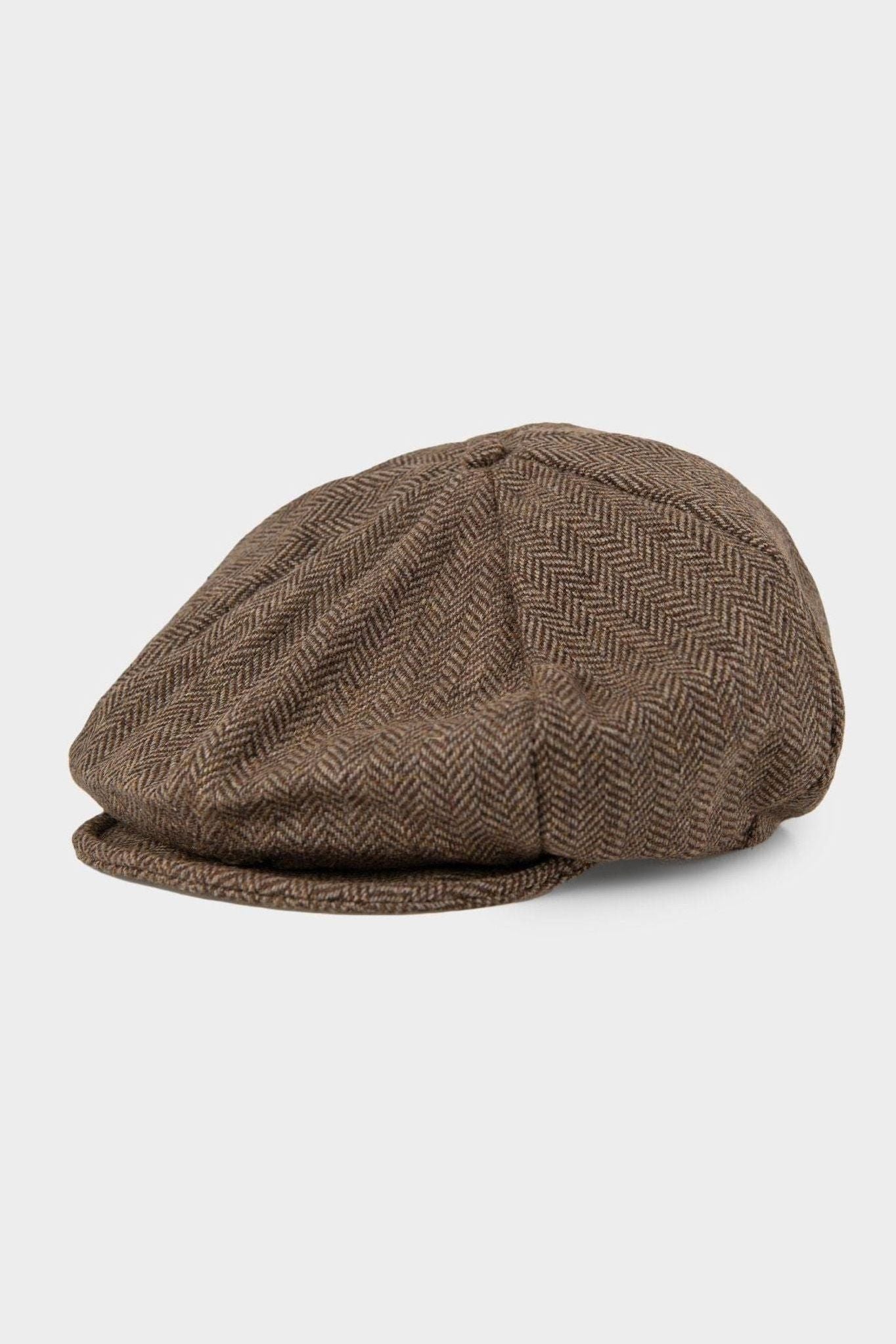 Ivy Slouchy Peaky Blinder Cap - Khaki