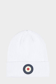 Targy Knit Beanie - White