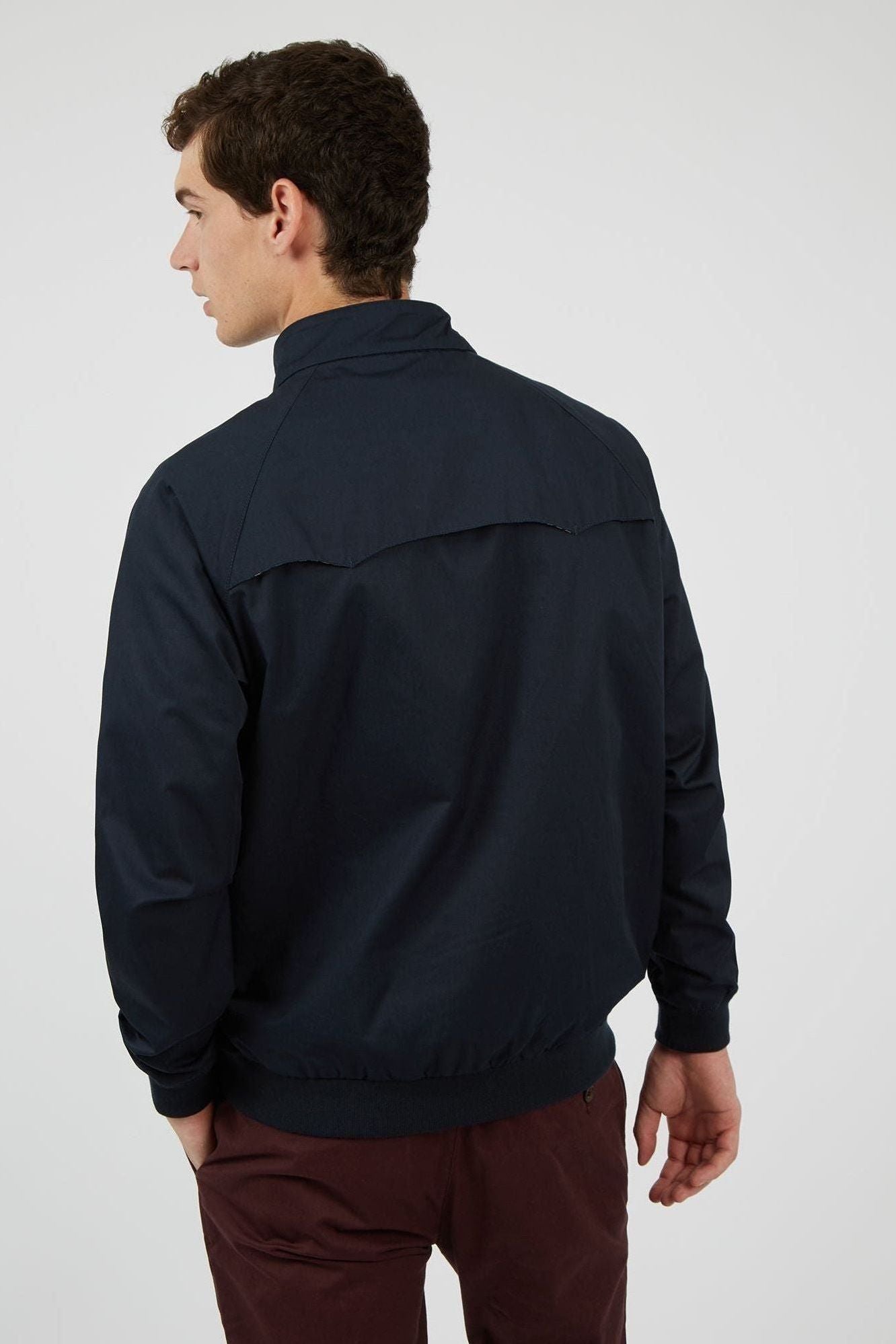 Signature Harrington Jacket - Dark Navy