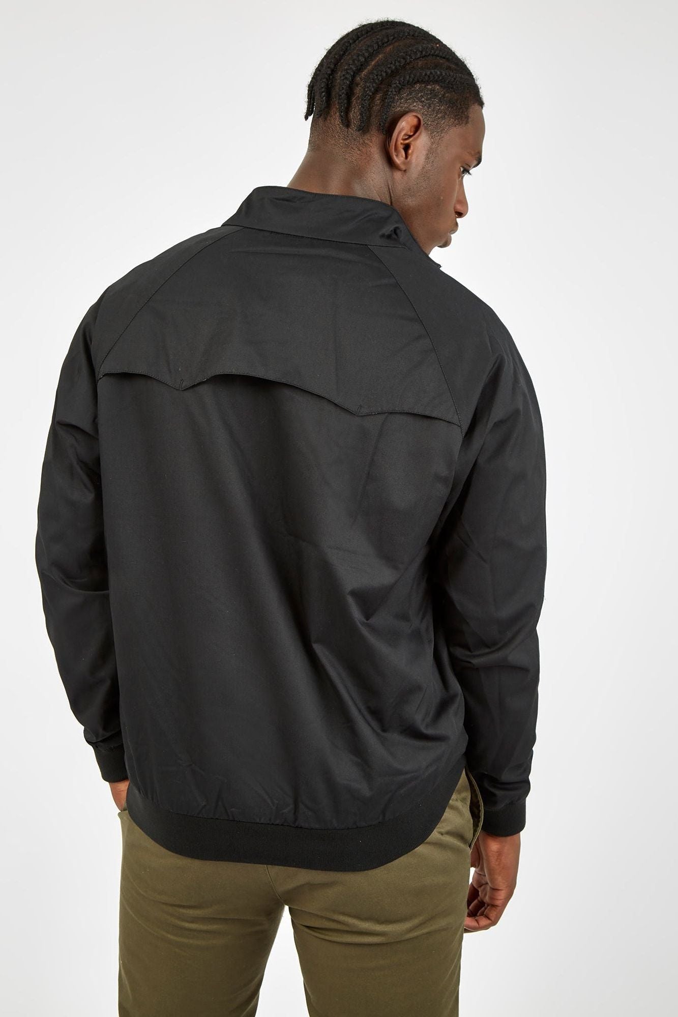 Signature Harrington Jacket - Black