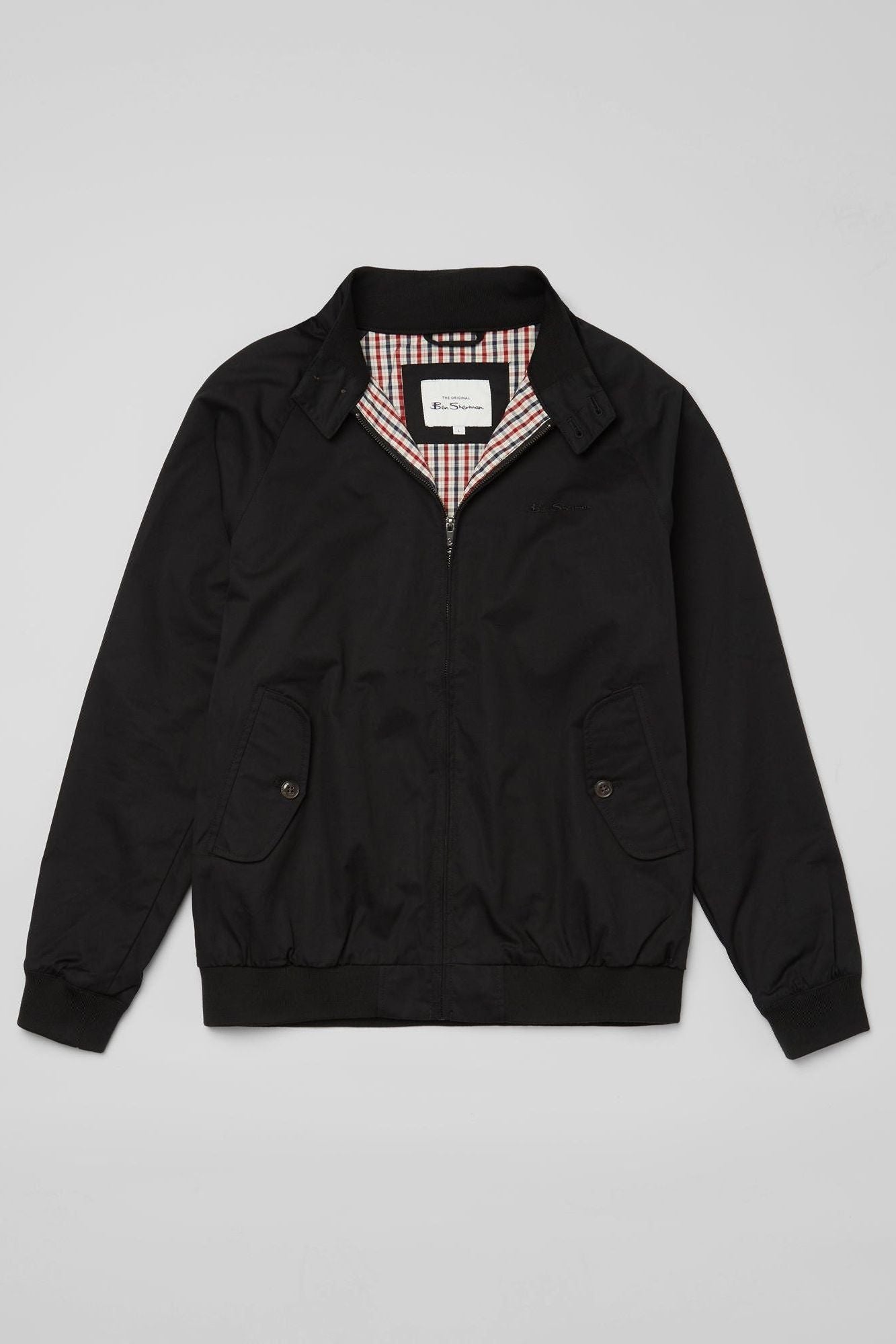 Signature Harrington Jacket – Black | Ben Sherman South Africa