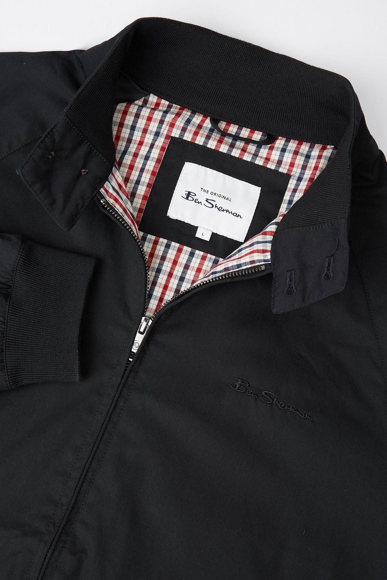 Signature Harrington Jacket – Black | Ben Sherman South Africa