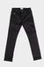 Knitted Coated Denim (Slim Fit) - Black