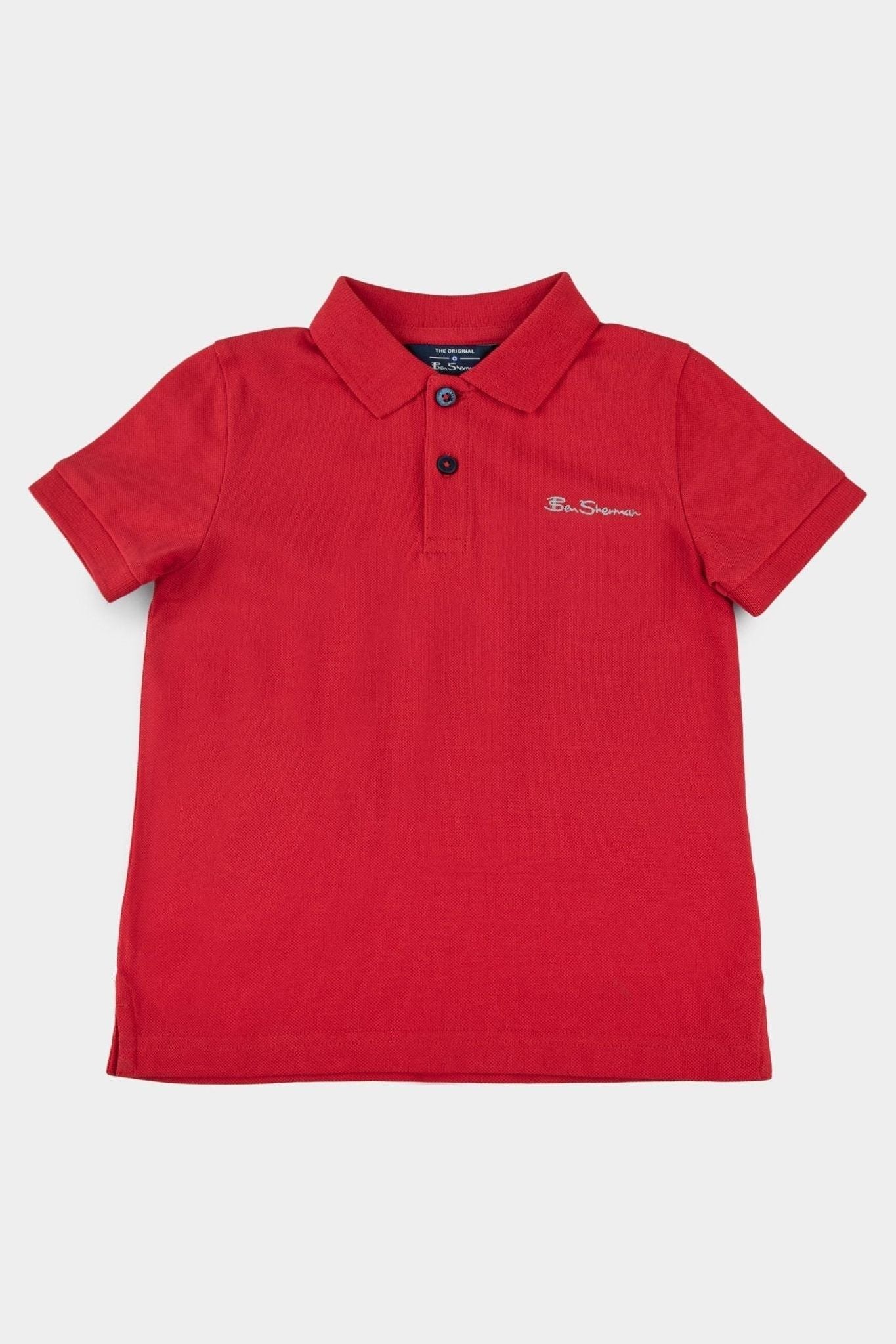 Kids Signature Polo - Red