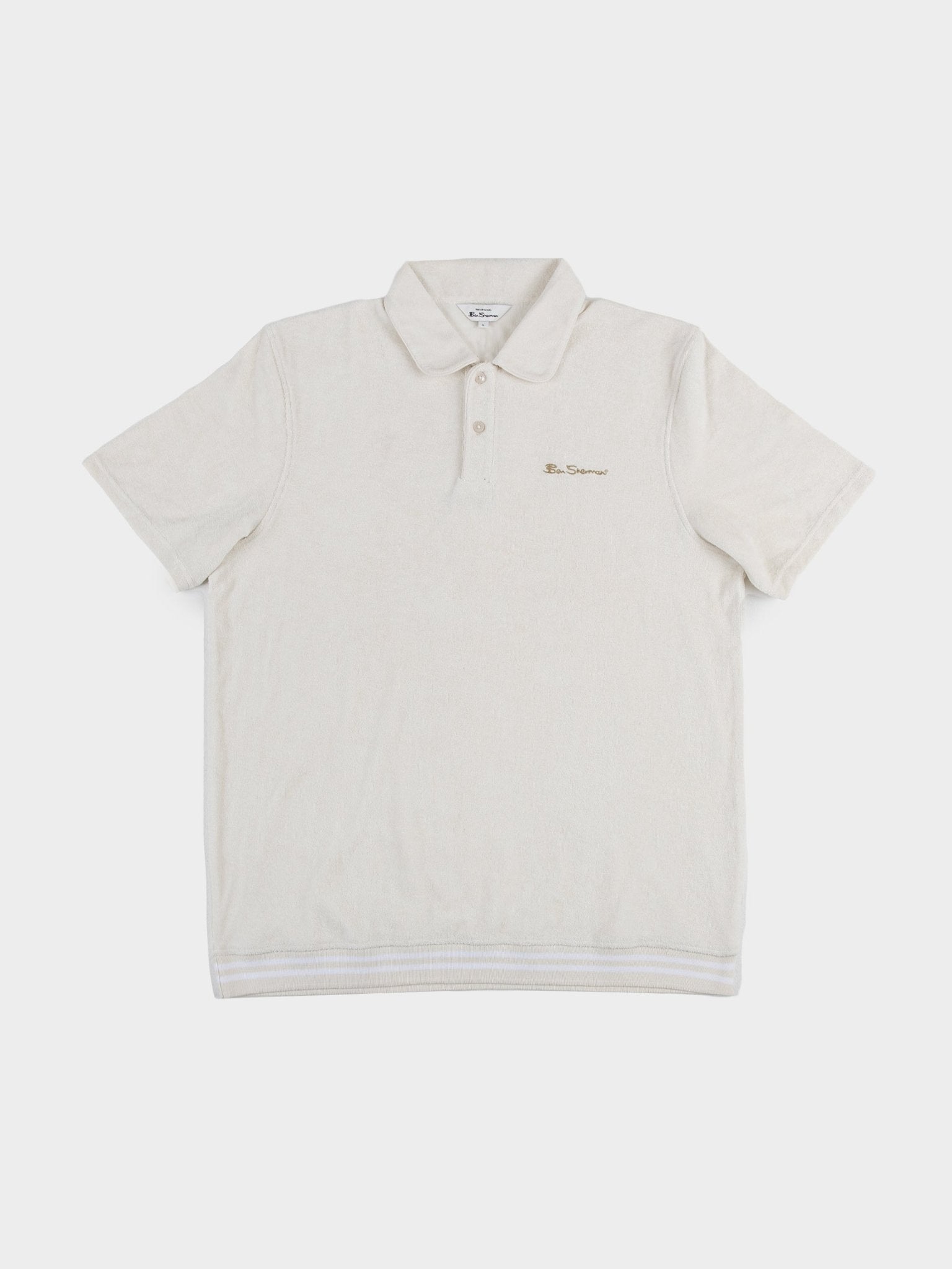 Terry Polo (Relaxed Fit) - Ivory