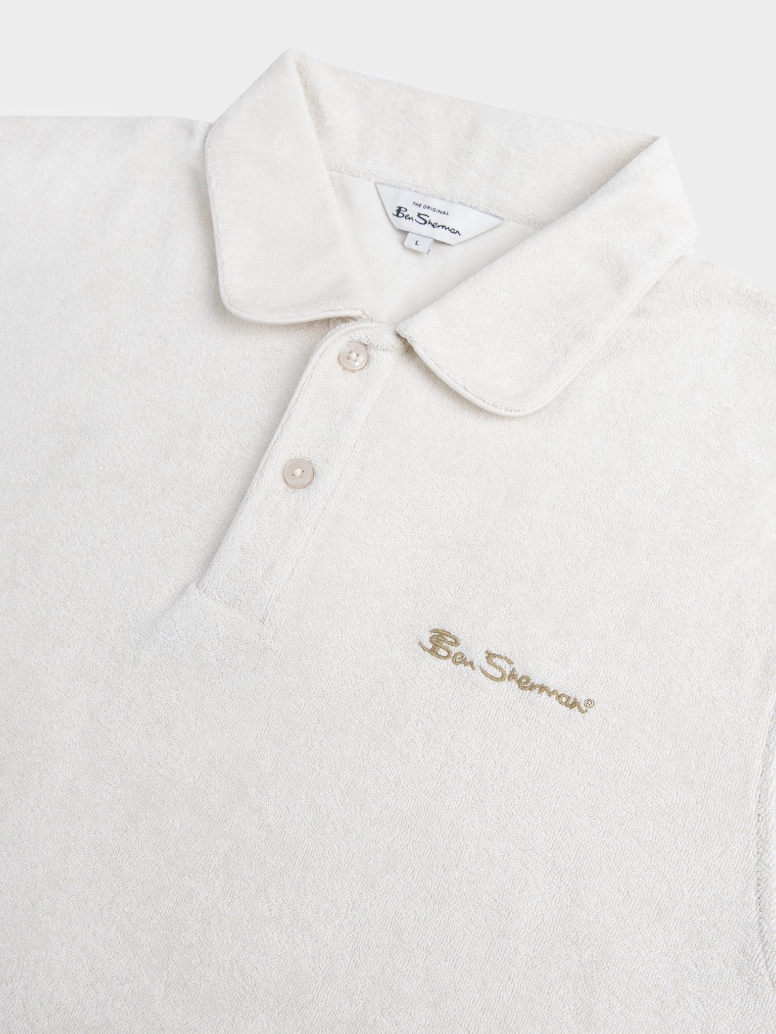 Terry Polo (Relaxed Fit) - Ivory