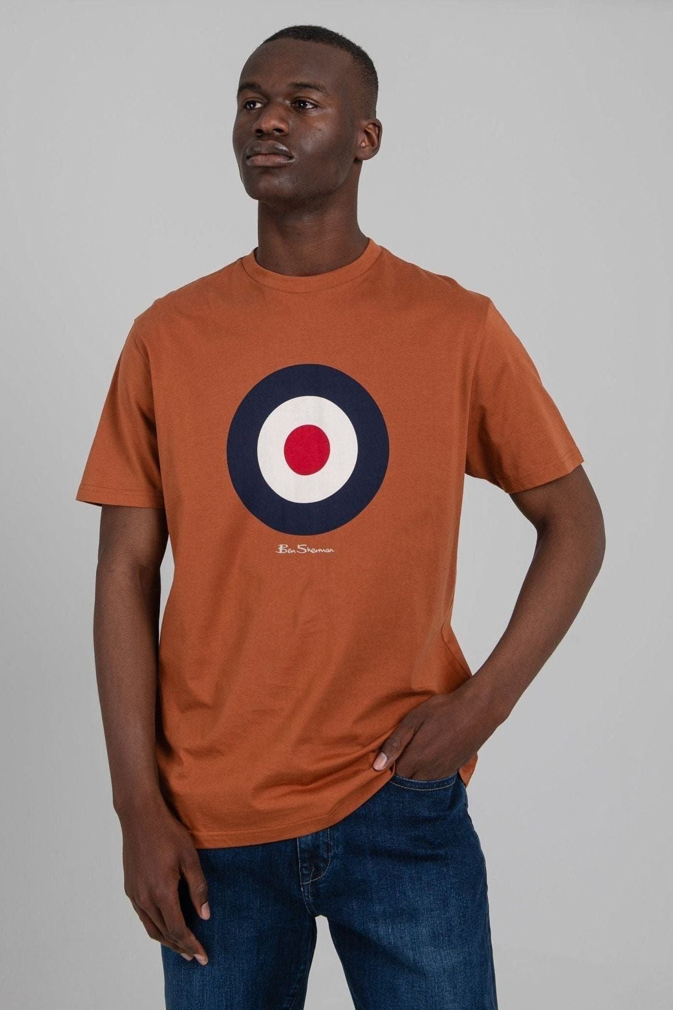 Target Tee - Mocha