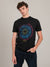 Swirl Target Tee-Shirt - Black