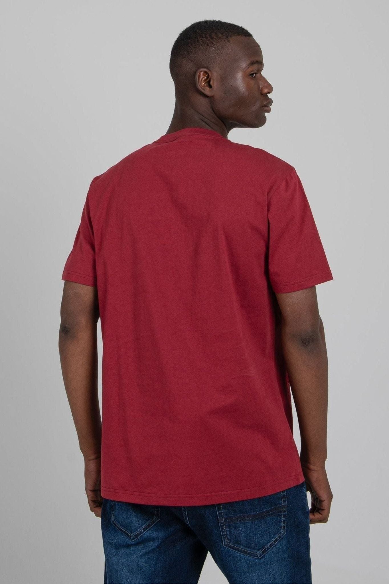 Signature Script Tee - Berry
