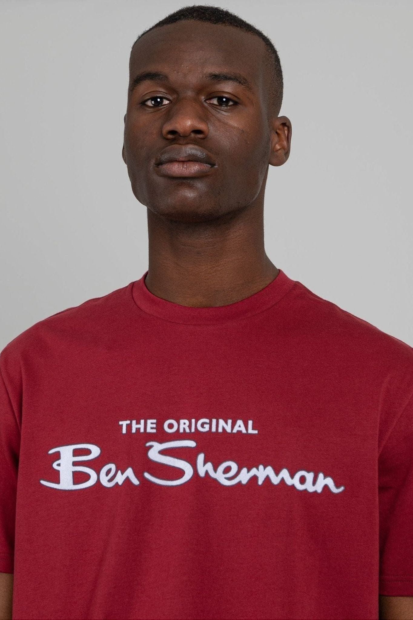Signature Script Tee - Berry