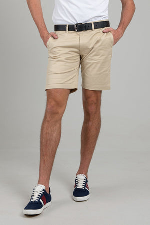 Signature Slim Stretch Chino Shorts - Sandstone