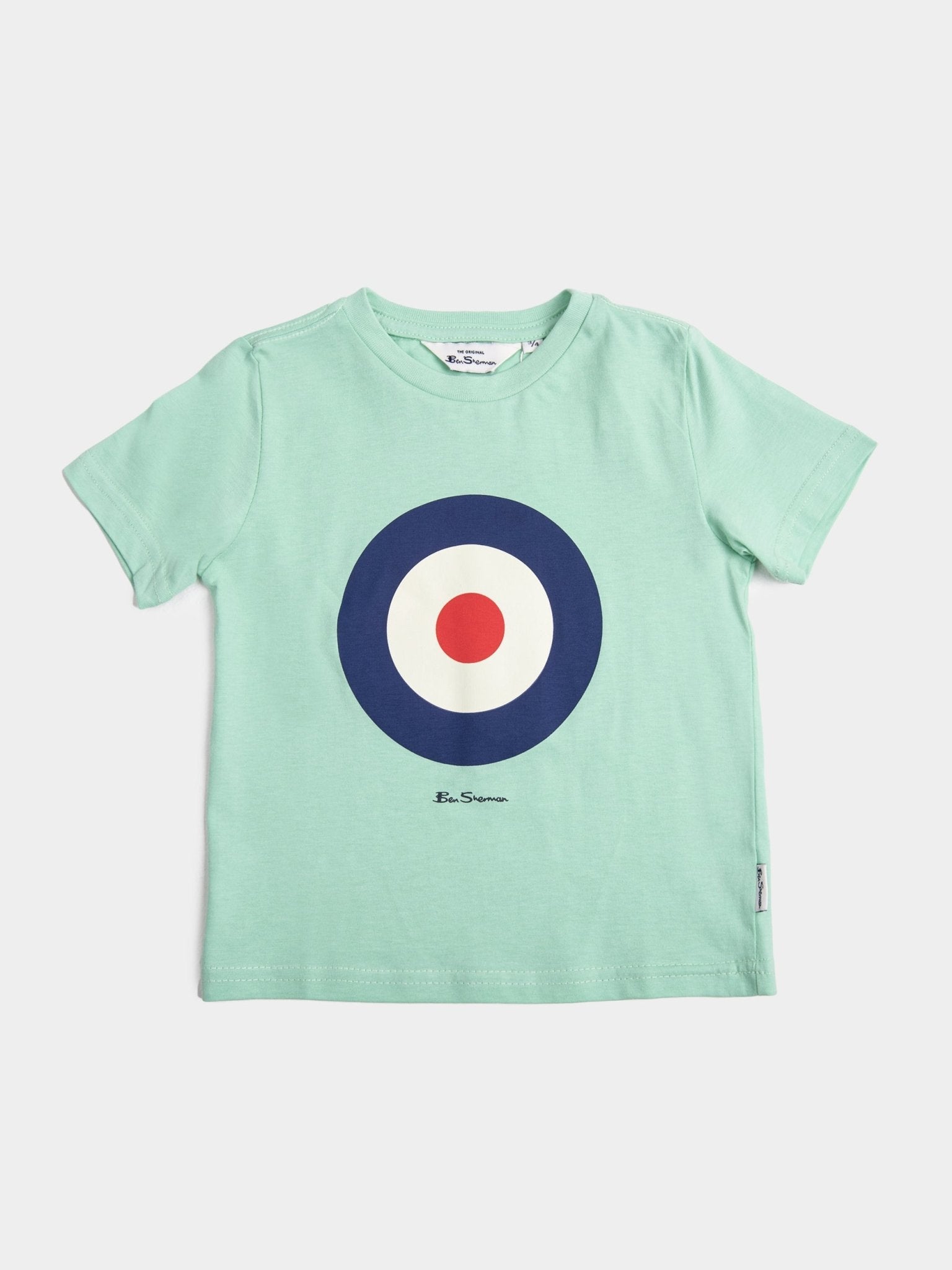 Kids Target Tee - Mint