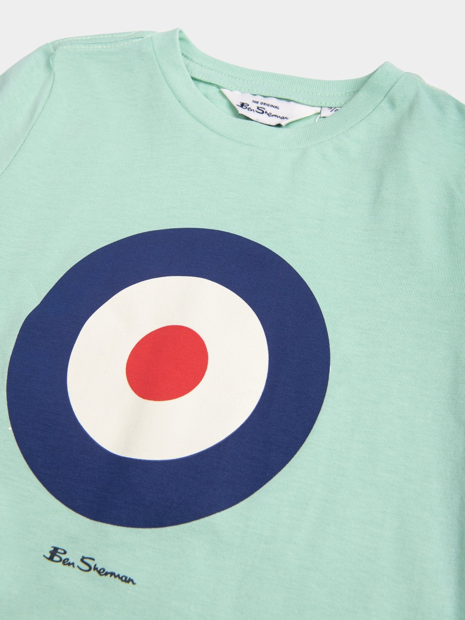 Kids Target Tee - Mint