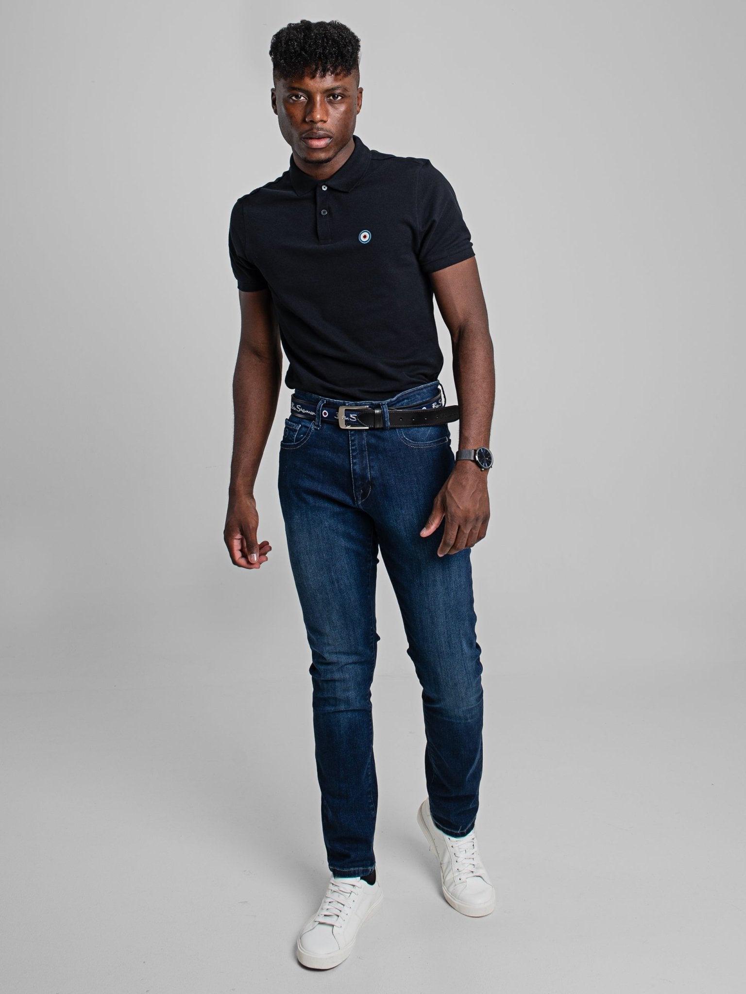 Ben Target Polo - Black