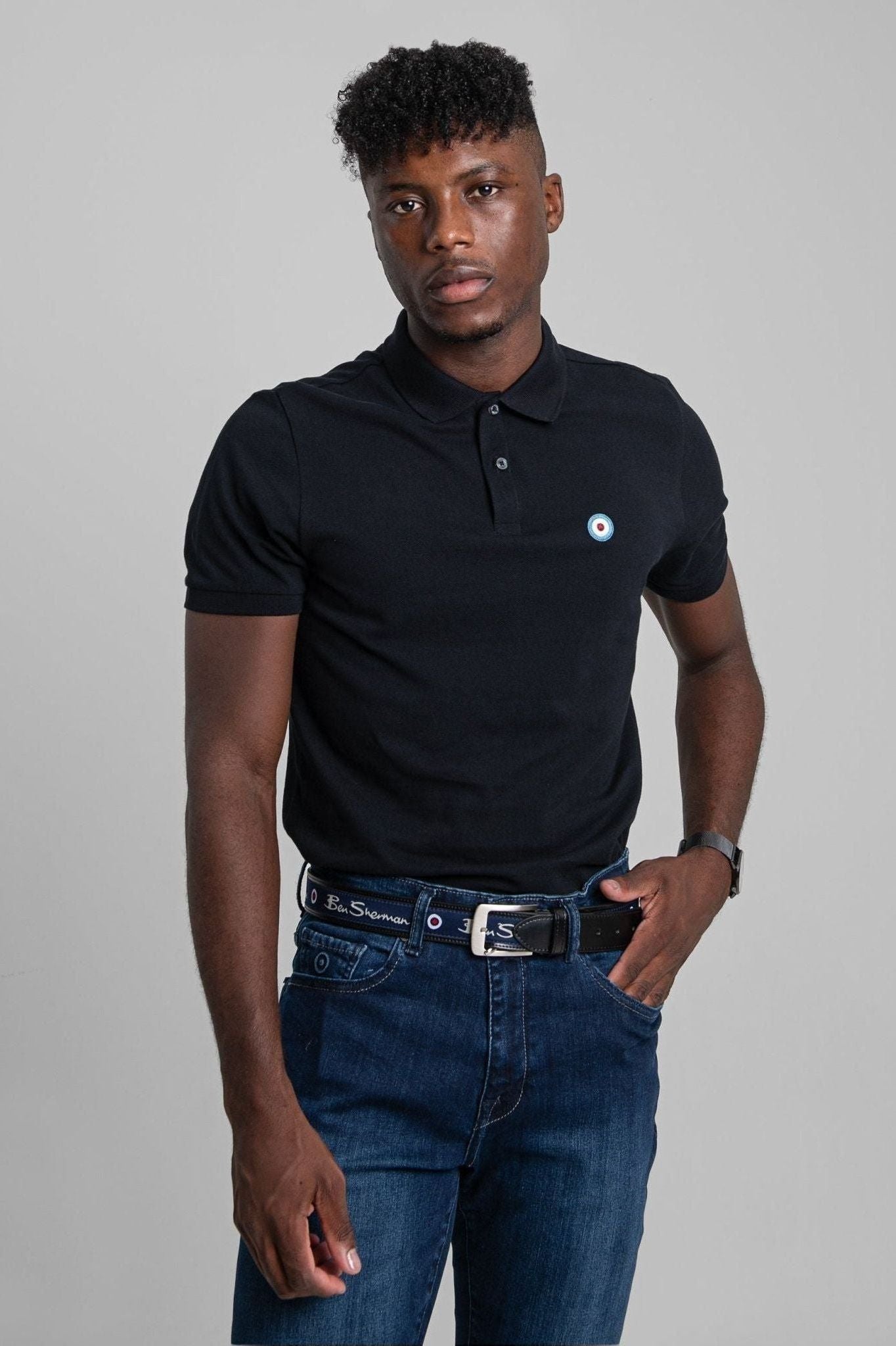 Ben Target Polo - Black