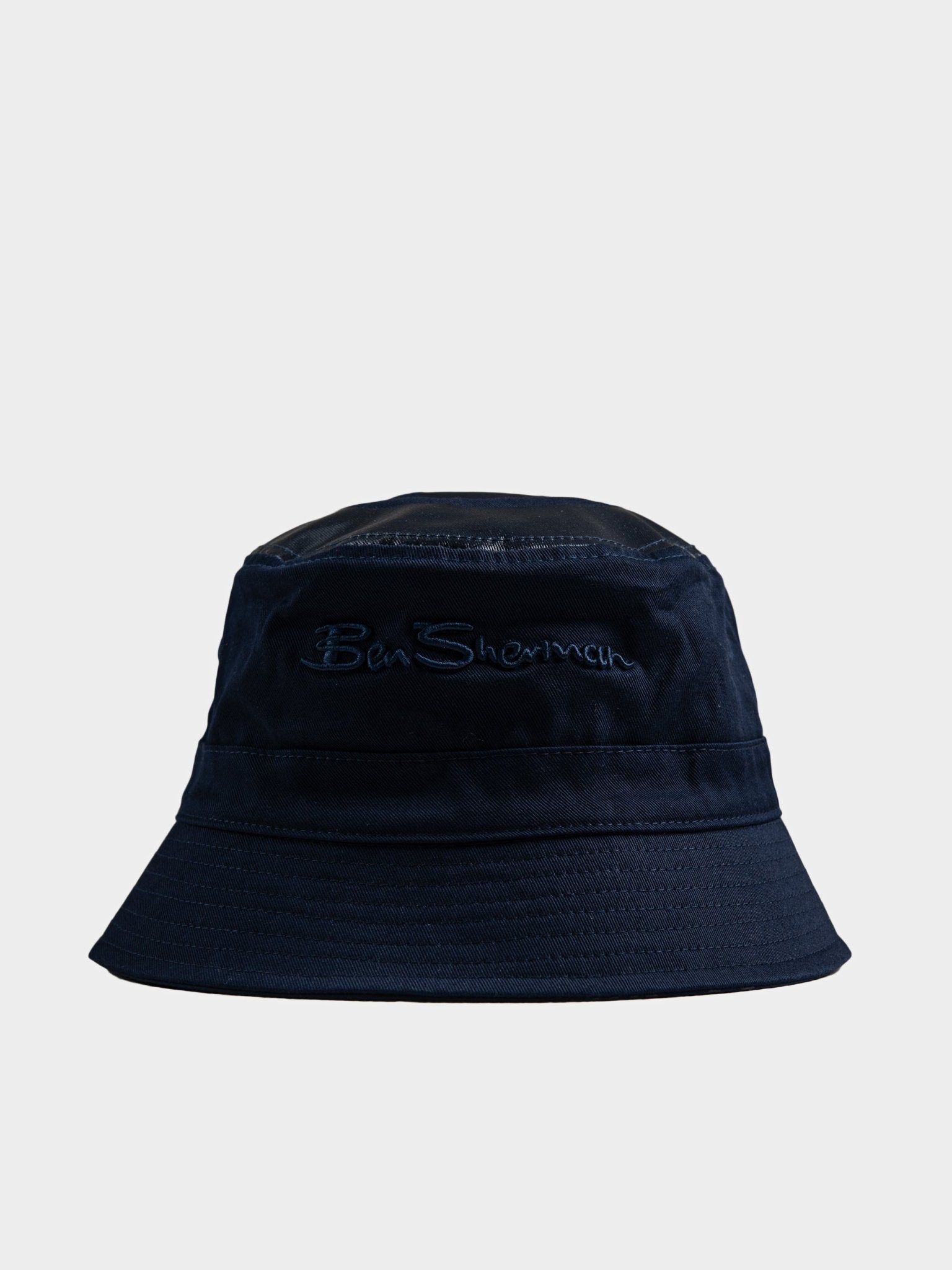 PLASTISOL BUCKET HAT - Navy