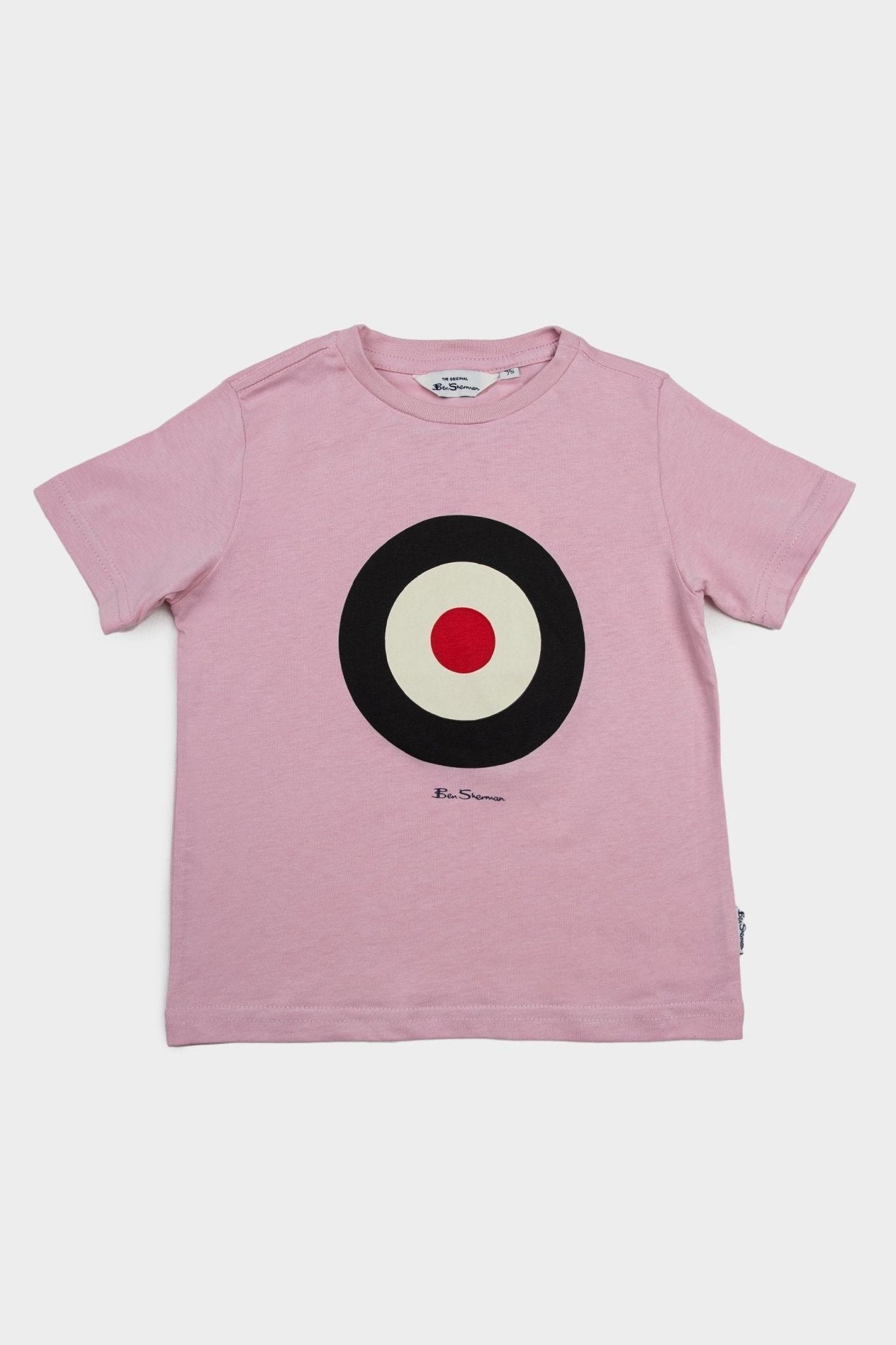 Kids Target Tee - Pink