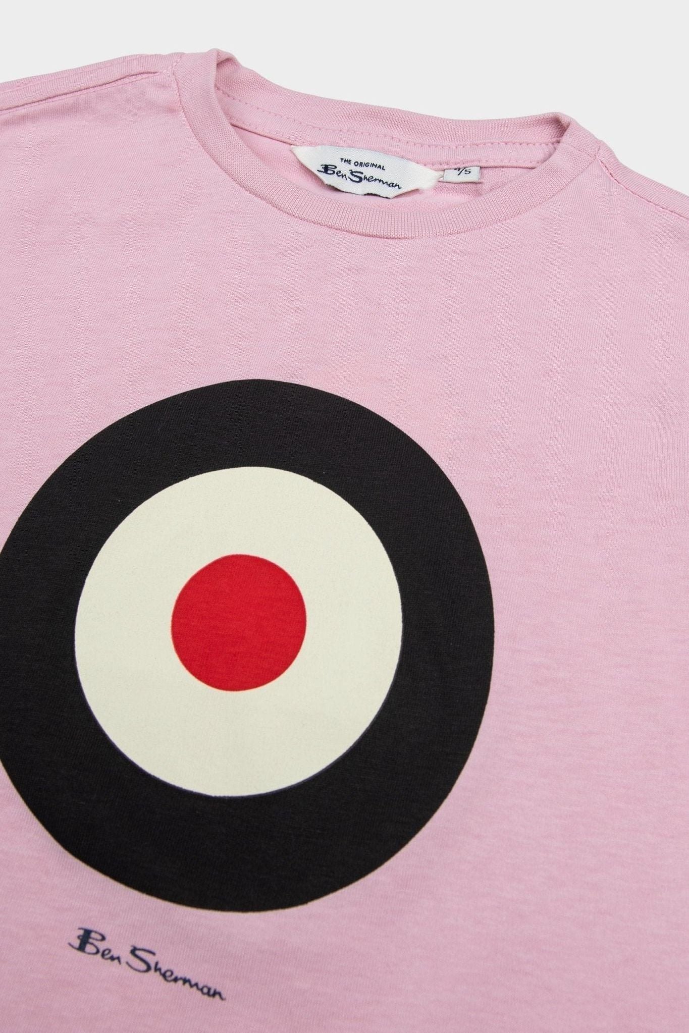 Kids Target Tee - Pink