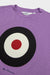 Kids Target Tee - Purple