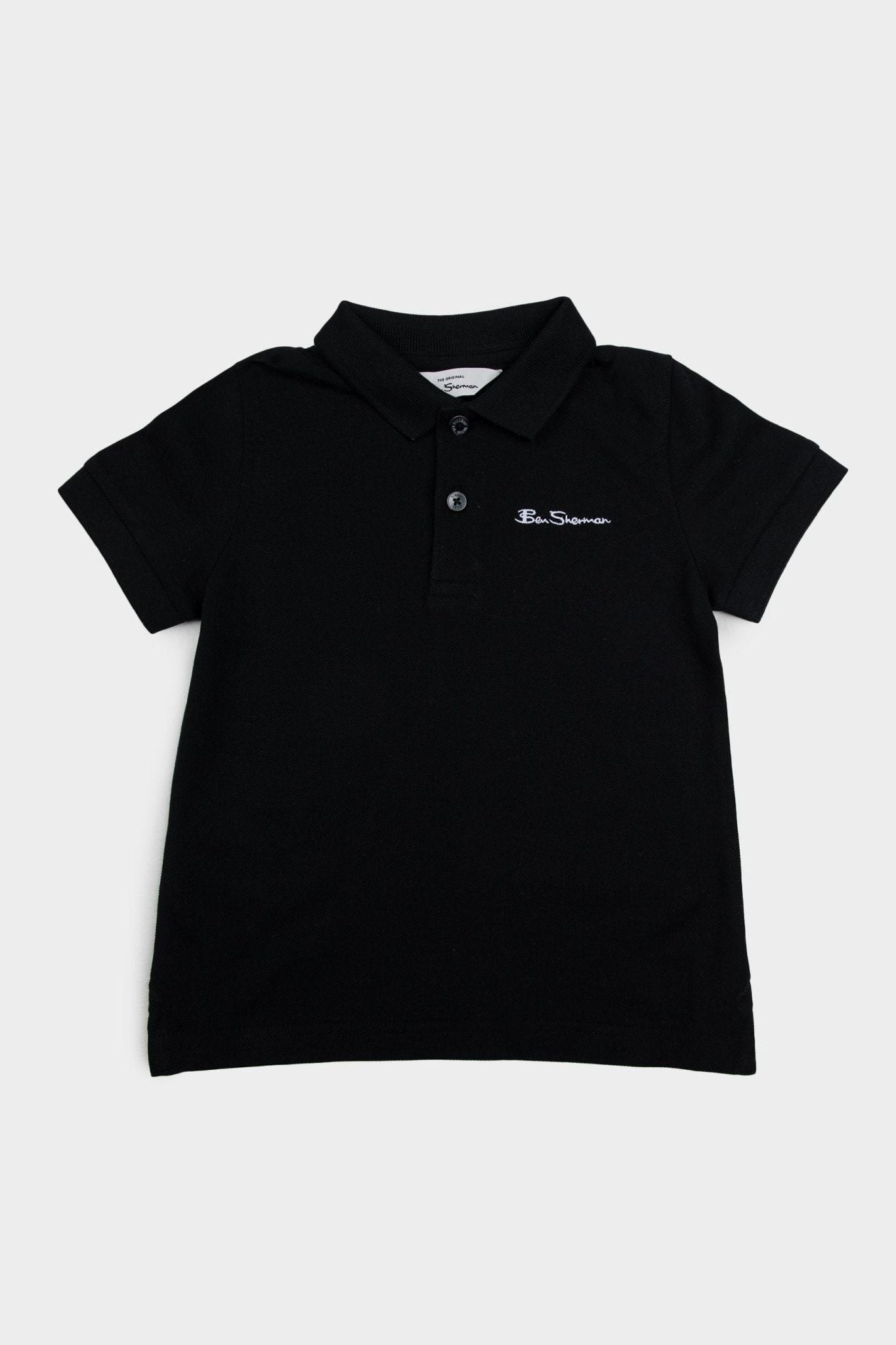Kids Signature Polo - Black