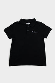 Kids Signature Polo - Black