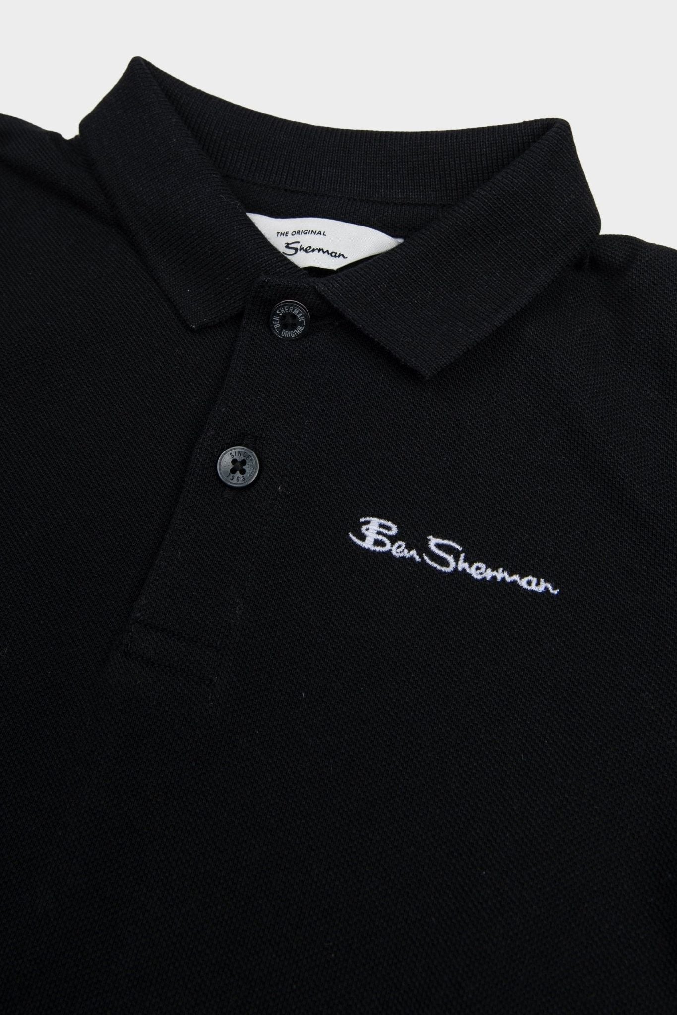 Kids Signature Polo - Black