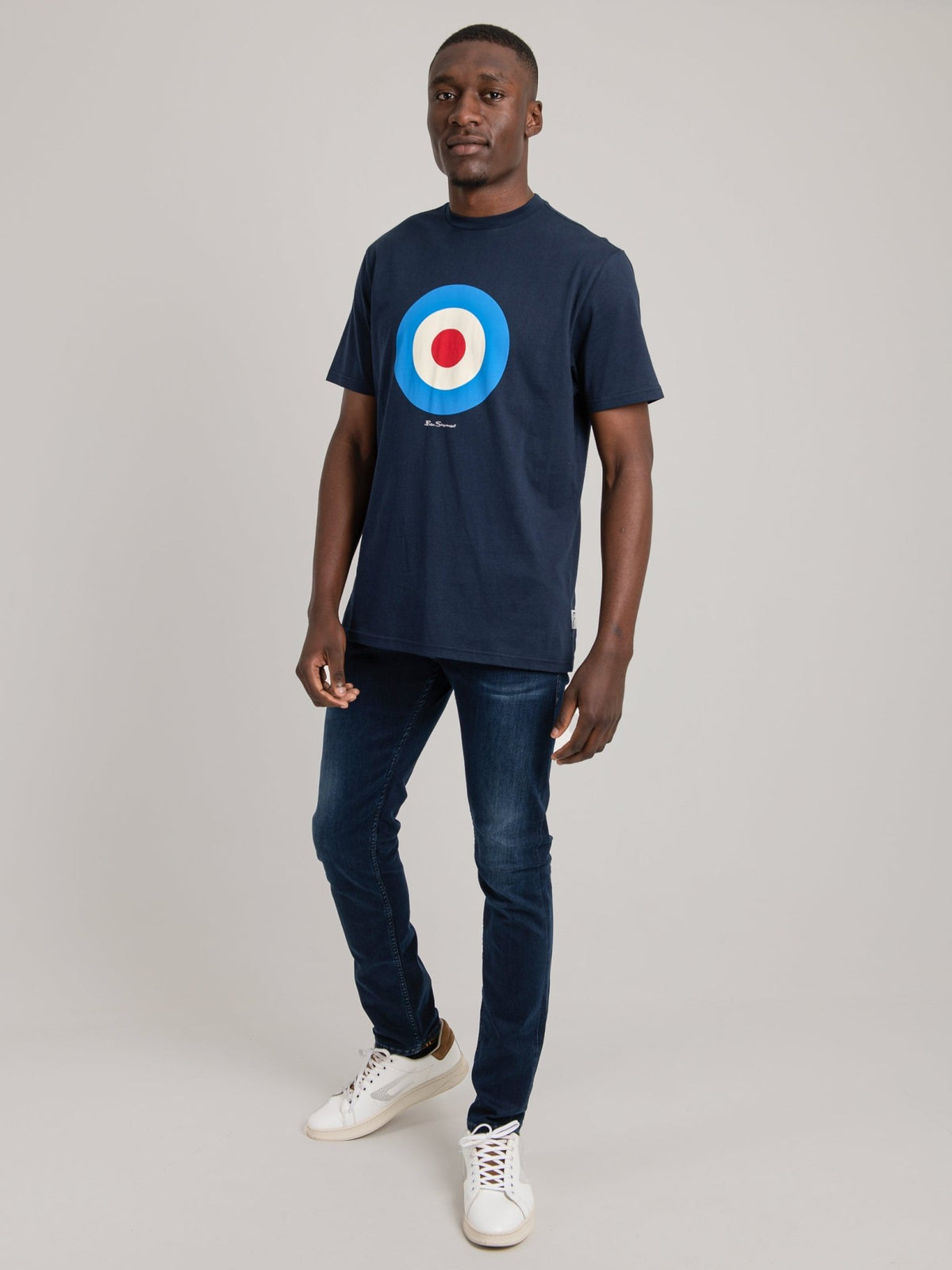 Target Tee - Navy