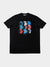 Scooter Helmet Tee - Black