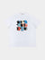 Scooter Helmet Tee - White