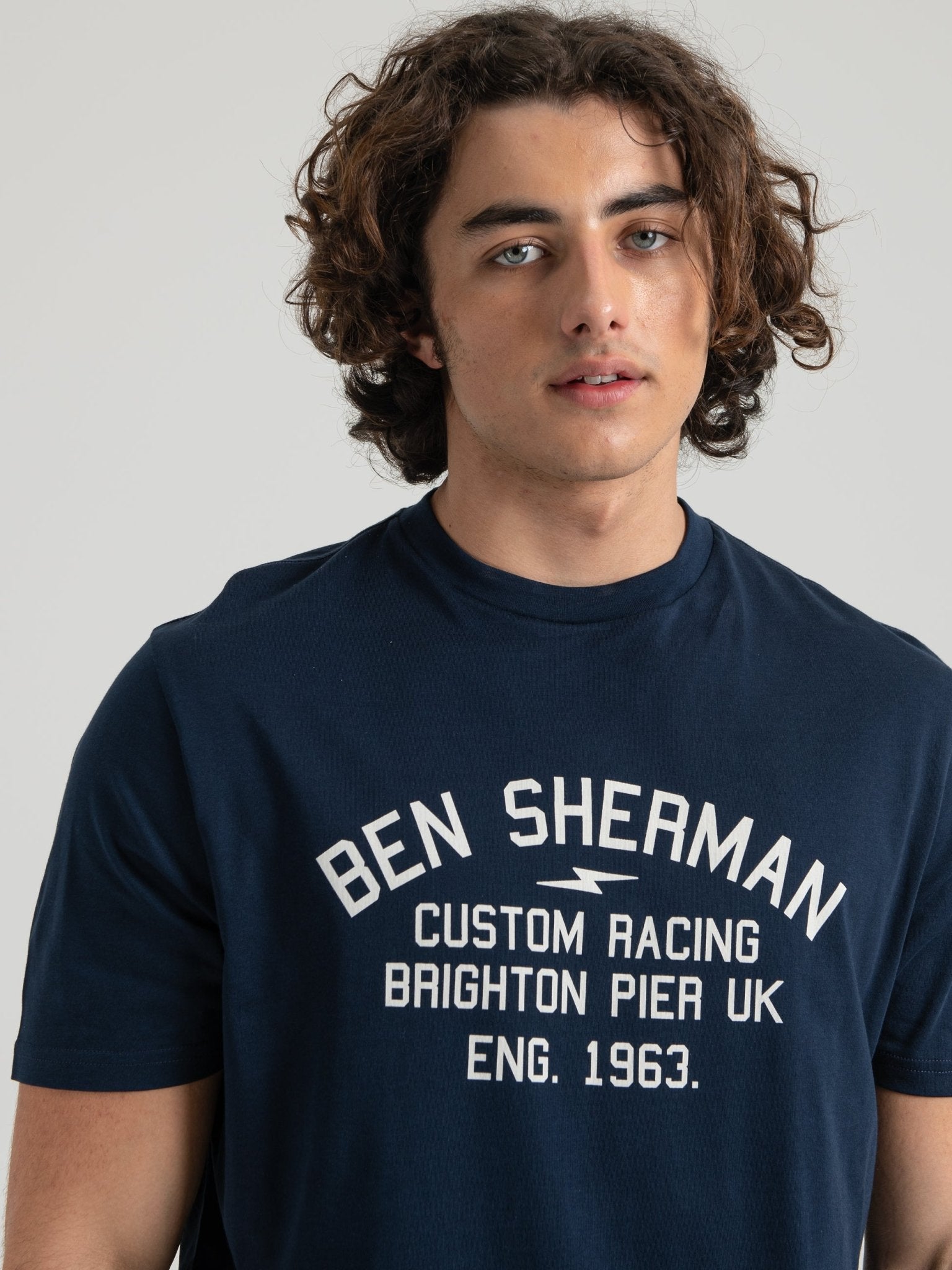 Sherman Driver Racing Tee-Shirt - Navy